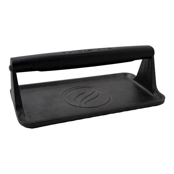 5553 Medium Griddle Press, 10 in L, 5-1/2 in W, Rectangular, Cast-Iron, Heat-Resistant Handle