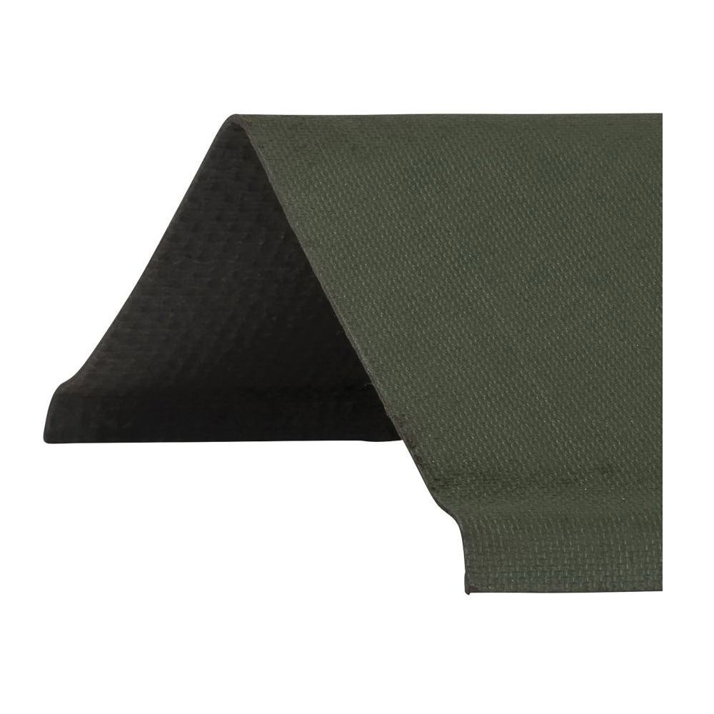 Premium Series 5554 Ridge Cap, 39-1/2 in L, 12-1/2 in W, Green