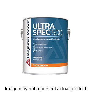 Ultra Spec 500 Series T545-01-005 Interior Paint, Tint Base, Pearl/Satin Sheen, White, 5 gal