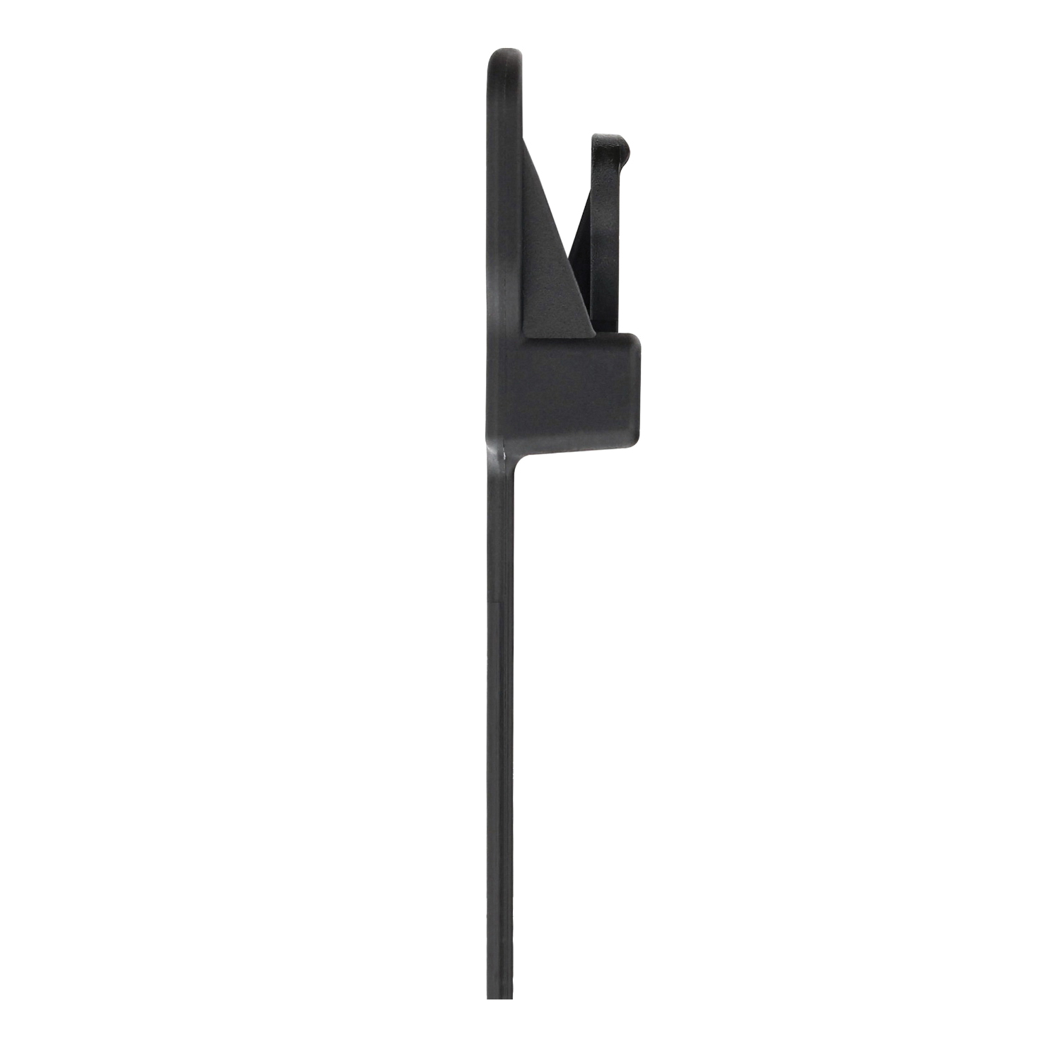 Cable Tie, Retyz, 1.49 in Max Bundle Dia, Pull Tab Release Locking, Nylon 6/6, UV Black, 20/PK - 3
