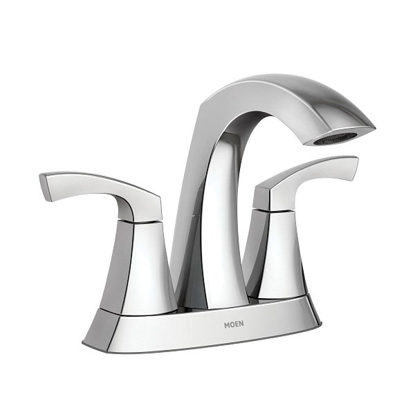 Moen Lindor 84506 Centerset Bathroom Faucet, 1.2 gpm, 2F...