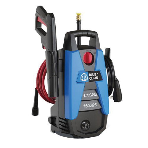 AR Blue Clean BC111HS Pressure Washer, 12.5 A, 120 V, Axial Pump, 1600 psi Operating, 1.7 gpm, Quick Connect Nozzle