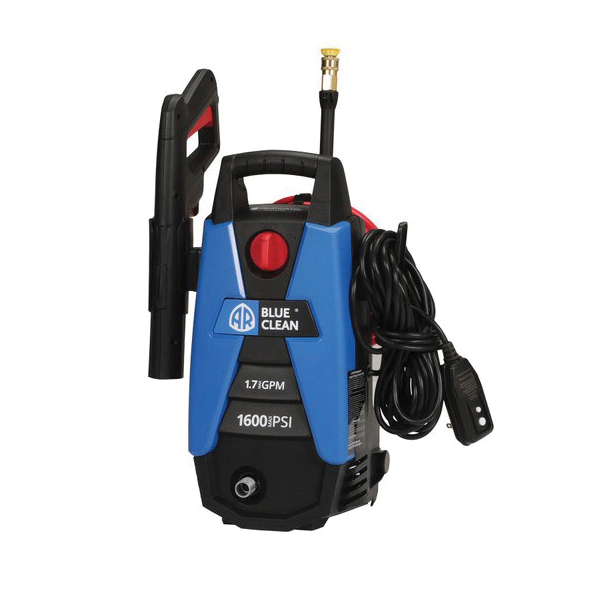 AR Blue Clean BC111HS Pressure Washer, 12.5 A, 120 V, Axial Pump, 1600 psi Operating, 1.7 gpm, Quick Connect Nozzle