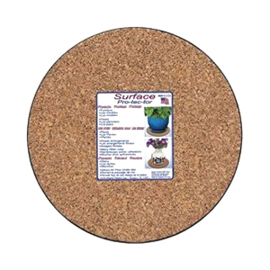 Curtis Wagner Plastics MC-1000 Plant Mat, 10 in Dia, Natural