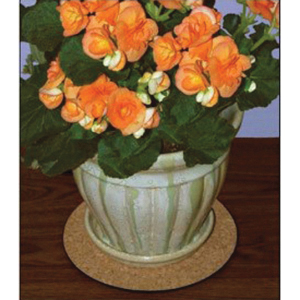 Curtis Wagner Plastics MC-1000 Plant Mat, 10 in Dia, Natural