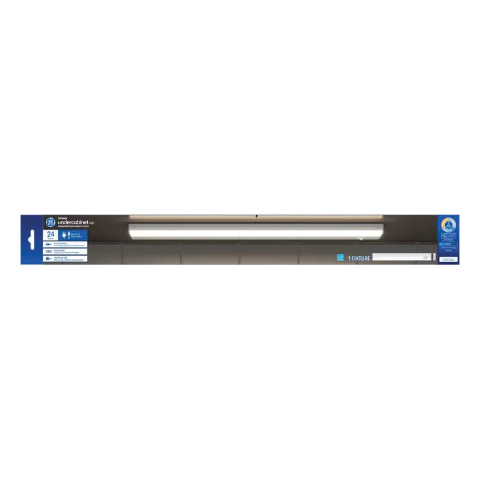 GE 93127779 Under-Cabinet Light Fixture, 120 V, 17 W, LED Lamp, 1110 Lumens, 3000, 4000, 5000 K Color Temp
