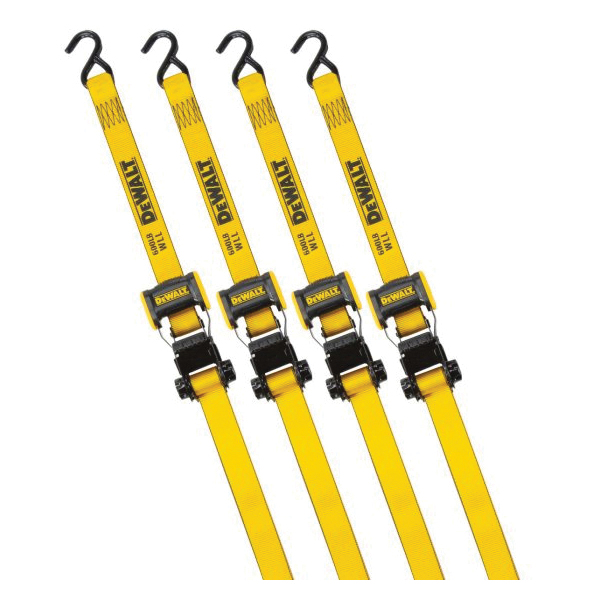 12 ft. x 1-1/4 in. Deluxe Ratcheting Tie Downs 12 ft. x 1-1/4 in. Deluxe Ratcheting Tie Downs