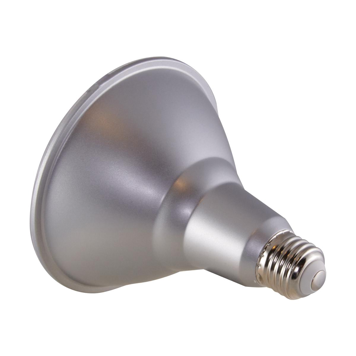 Satco S29441 LED Bulb, 1200 Lumens, 15 W, PAR38 Lamp, 90 W Equivalent, E26 Medium Lamp Base, Dimmable, Soft White, 1 EA