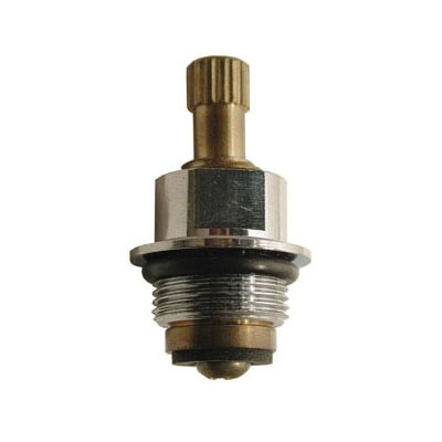 Lasco S-225-3 Hot/Cold Faucet Stem, Brass, For: 2483 American Standard Kitchen or Lavatory Faucets