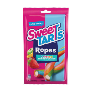 71289 Twisted Rainbow Rope, Chew, Sweet and Tart, 5 oz Bag