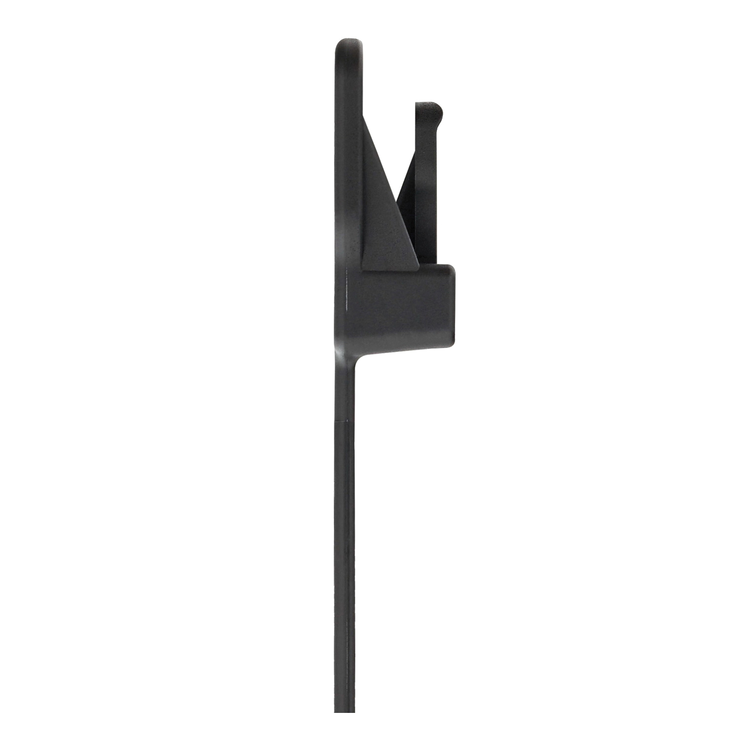 Cable Tie, Retyz, 3.93 in Max Bundle Dia, Pull Tab Release Locking, Nylon 6/6, UV Black - 3