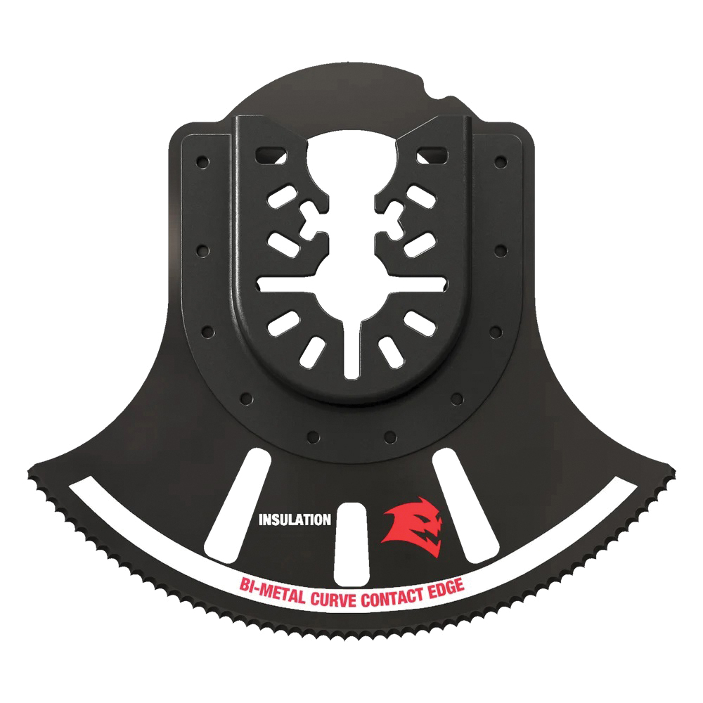 DOU350RI Oscillating Blade, 3-1/2 in, 1 in D Cutting, Bi-Metal, 1/PK