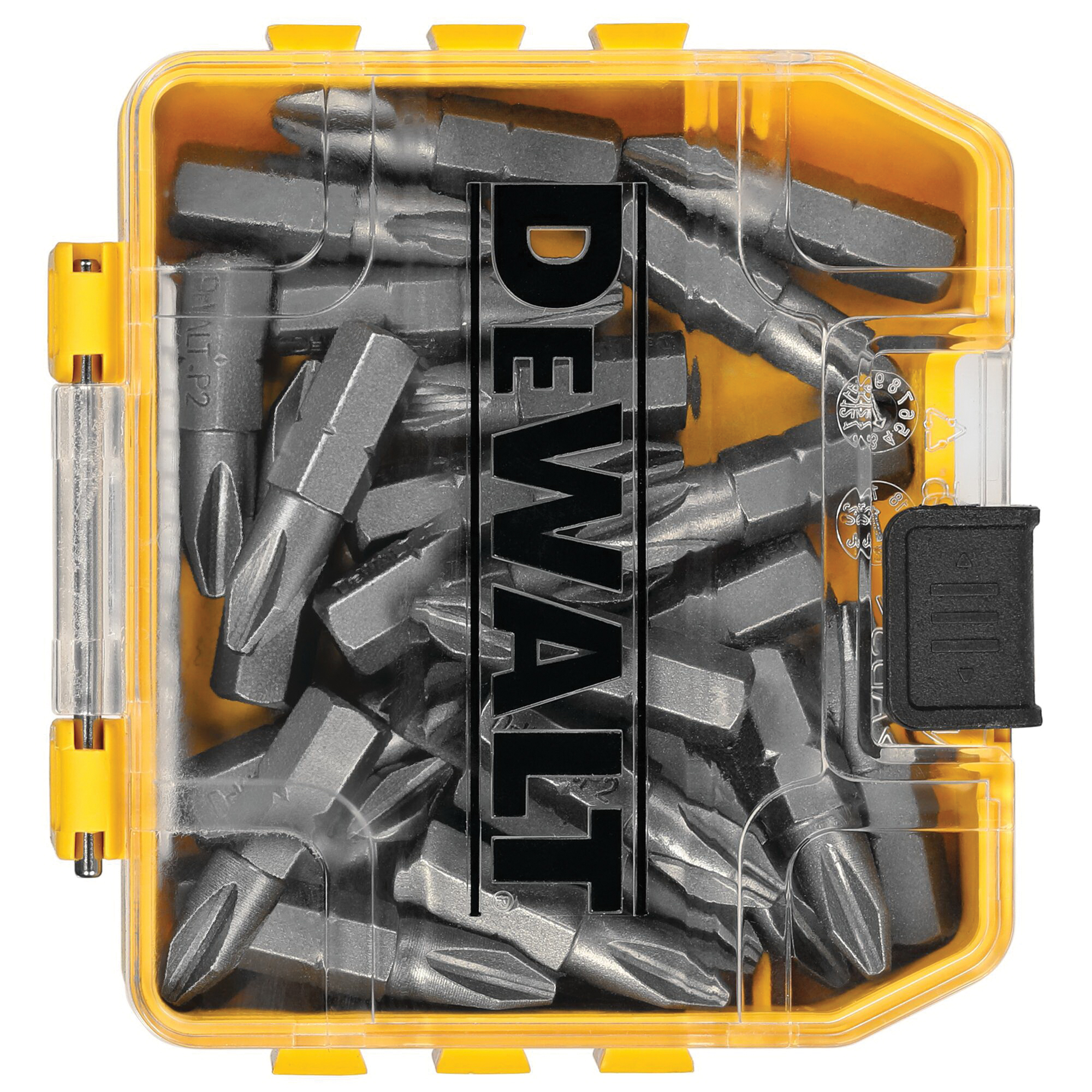 DWAF2002B30 Screwdriver Insert Bit, #2 Drive, Phillips Drive, 1/4 in Shank, 1 in L
