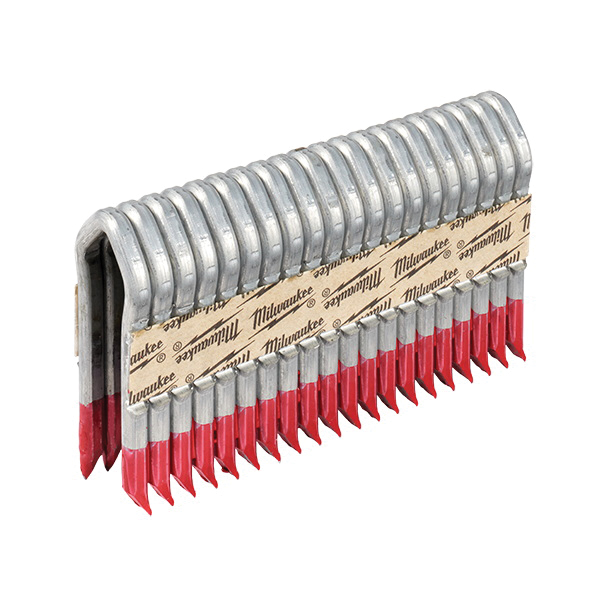 MPU2-960 Staple, 2 in L, Galvanized, 3/4 in W Crown, 9 ga Gauge, Aluminum/Zinc