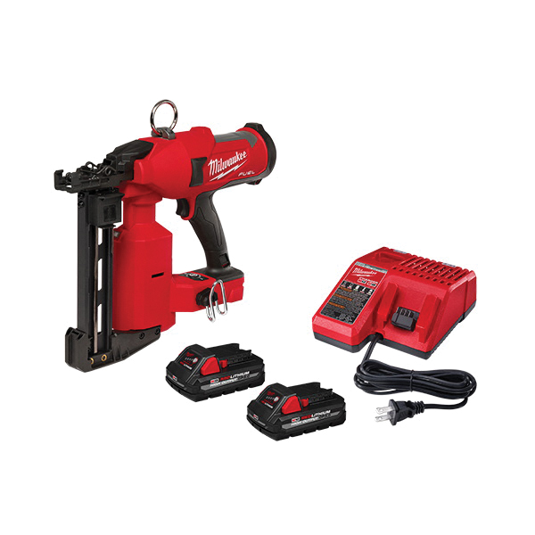 M18 FUEL 2843-22 Stapler Kit, Battery Included, 18 V, 3 Ah, 1/2 in W Crown, Fine Wire Staple