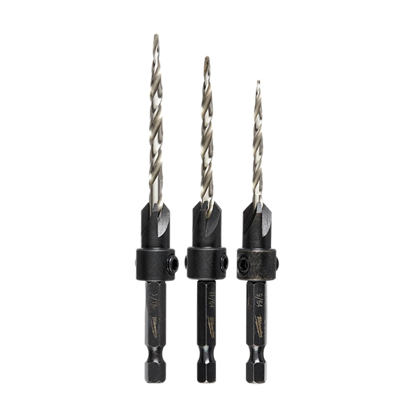 48-13-5003 Countersink Drill Bit Set, 4-Piece, HSS