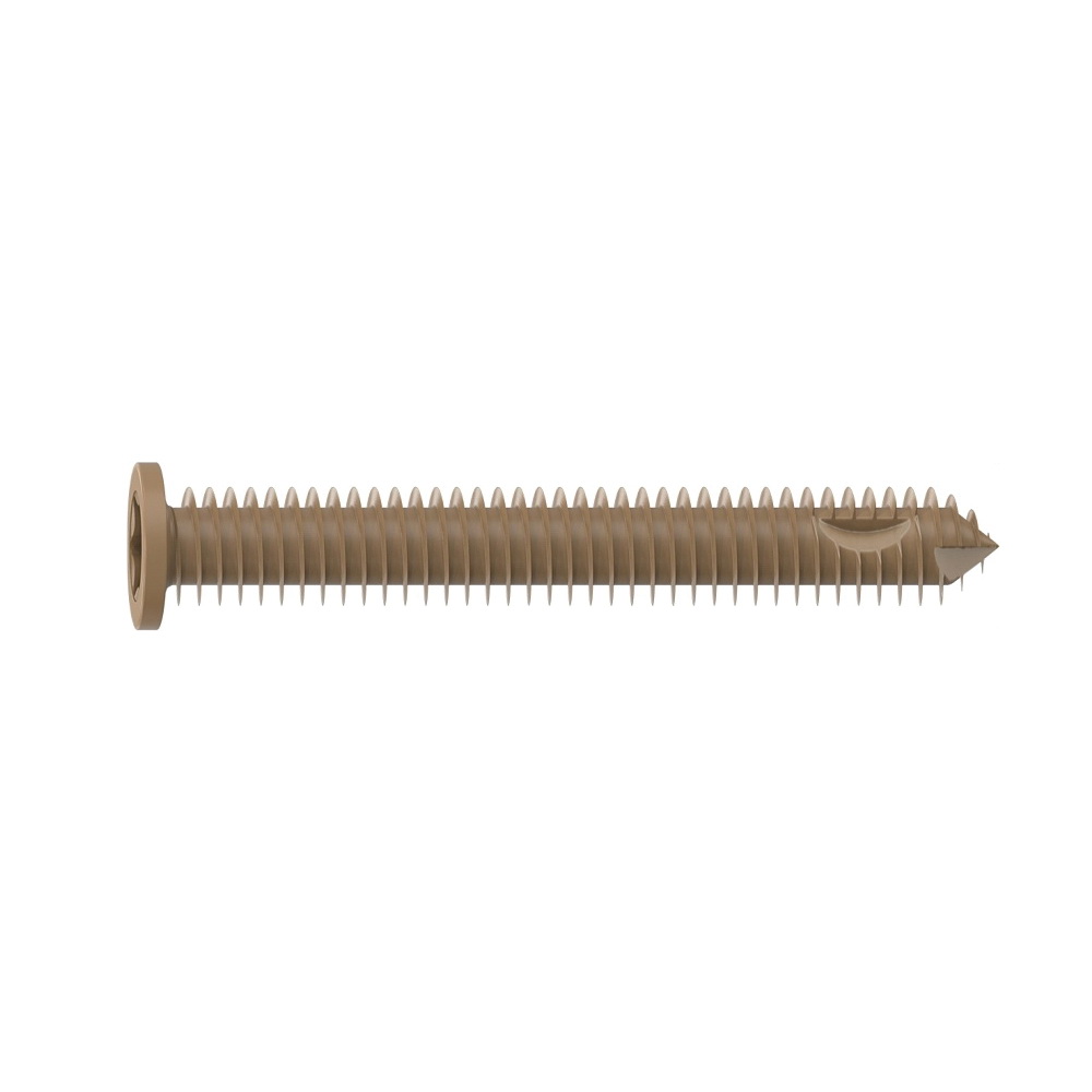 0372244 Structural Screw, 0.155 in Thread, 6 in L, Truss Head, Star Drive, Sharp Point, PROTECH Ultra 4 Coated, 50