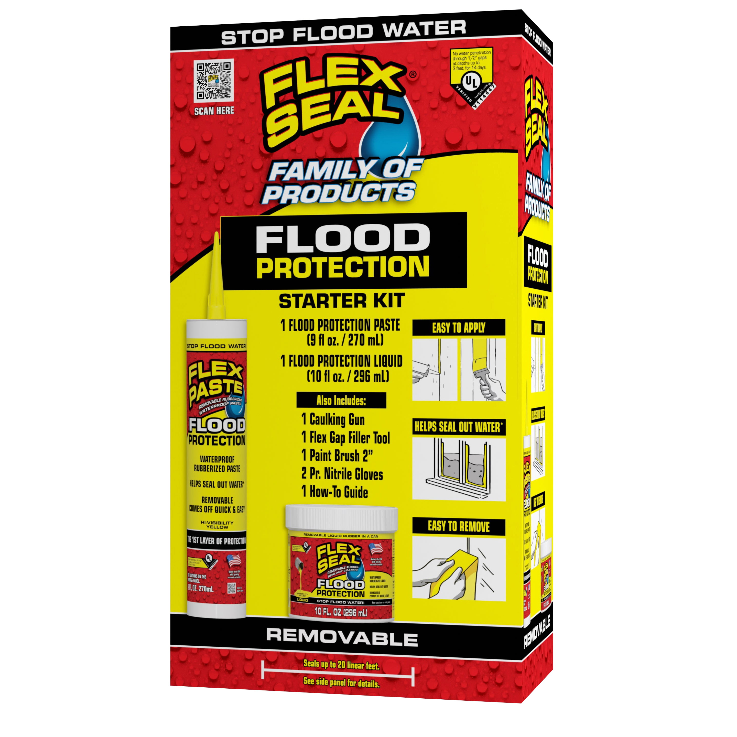 Flood Protection RKITSTART02 Starter Kit, Yellow