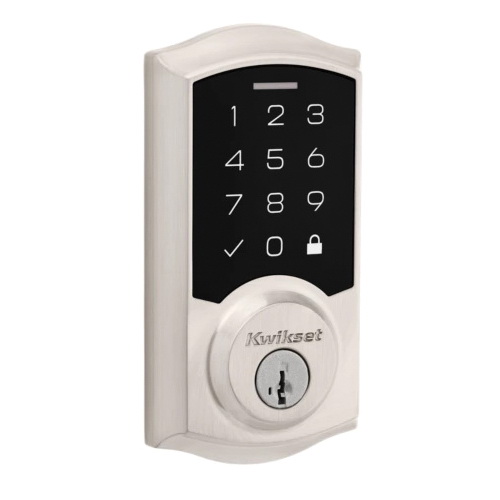 270 Series 9270 TRL 15 SMT RBP Smartcode Deadbolt, 2 Grade, Keyed One-Side Key, Satin Nickel, KW1 Keyway