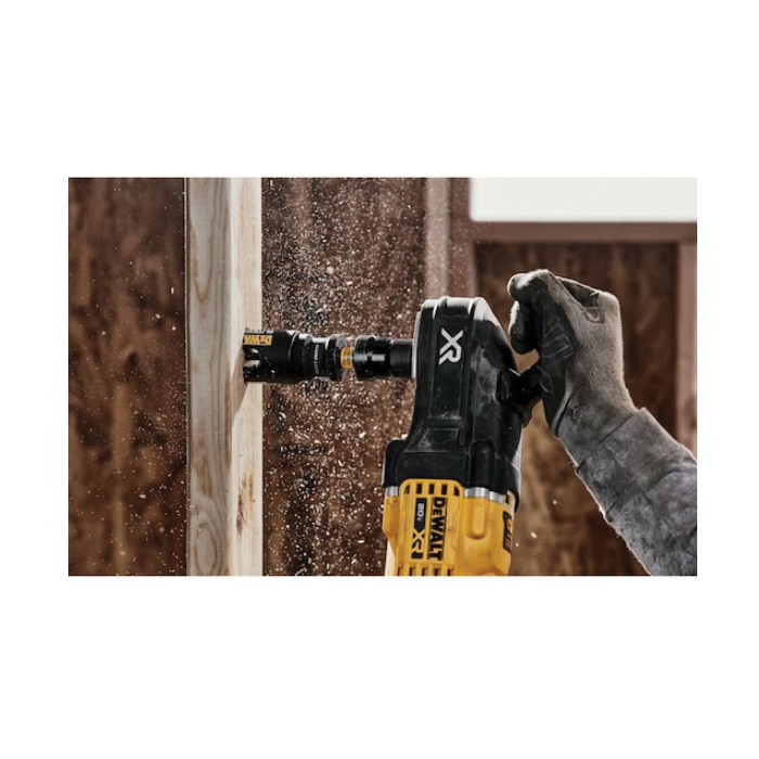DEWALT ELITE Series DAH42916 Hole Saw, 2-9/16 in Dia, 2-7/16 in D Cutting, 5/8 in Arbor, Carbide Cutting Edge