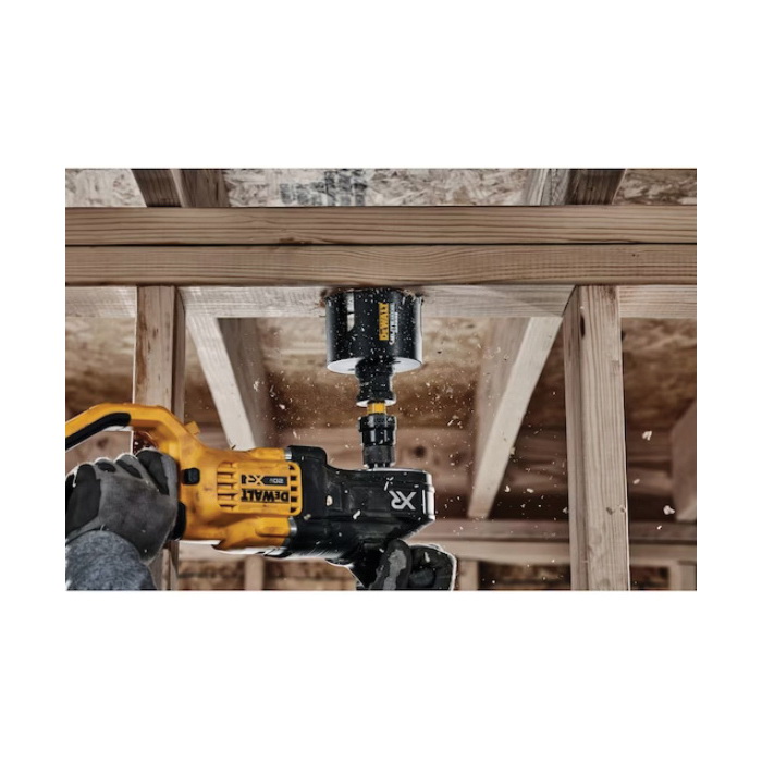 DEWALT ELITE Series DAH42916 Hole Saw, 2-9/16 in Dia, 2-7/16 in D Cutting, 5/8 in Arbor, Carbide Cutting Edge
