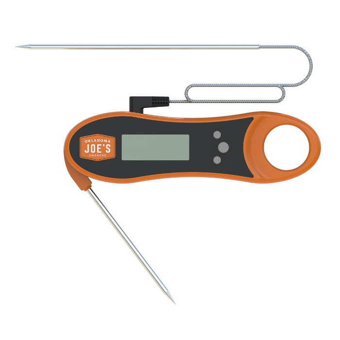 Oklahoma Joe's PitPro Series 5328279P06 Instant Read Thermometer,-40 to 572 deg F, Backlit Display, 2 Probe Sensor - 3