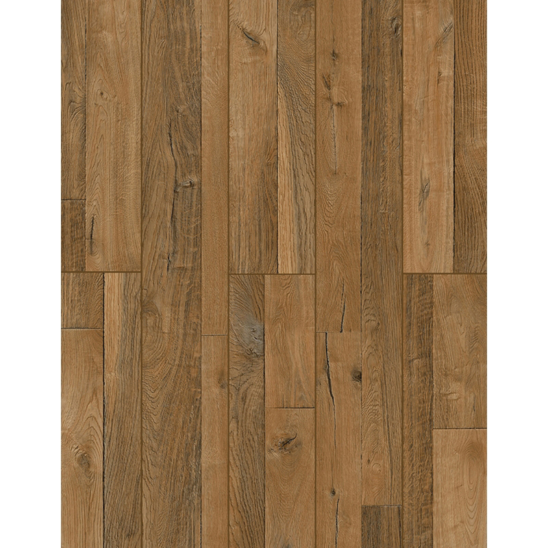 Bambino Series BB-XIII Flooring Plank, 4 ft L, 7 in W, 23.64 SQ FT, Painted Bevel Edge, Embossed Pattern, SPC, Oak Rhapsody, 10 Each