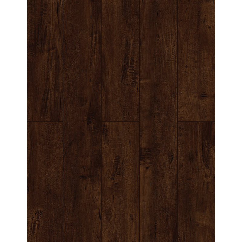 Lone Star Spirit Series LI-TS106 Flooring Plank, 6 ft L, 7 in W, 28.37 SQ FT, Painted Bevel Edge, Embossed Pattern, SPC, Saddle Brownie, 8 Each