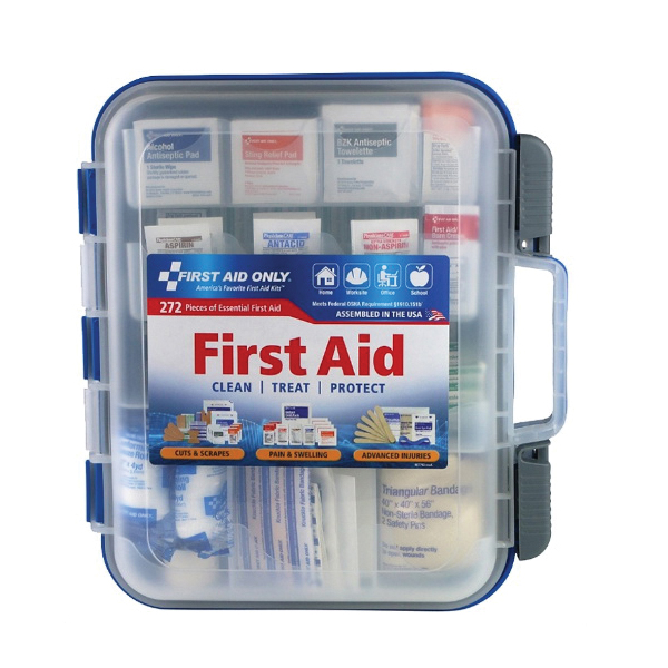 91300 First Aid Kit, 272-Piece, Multi-Color