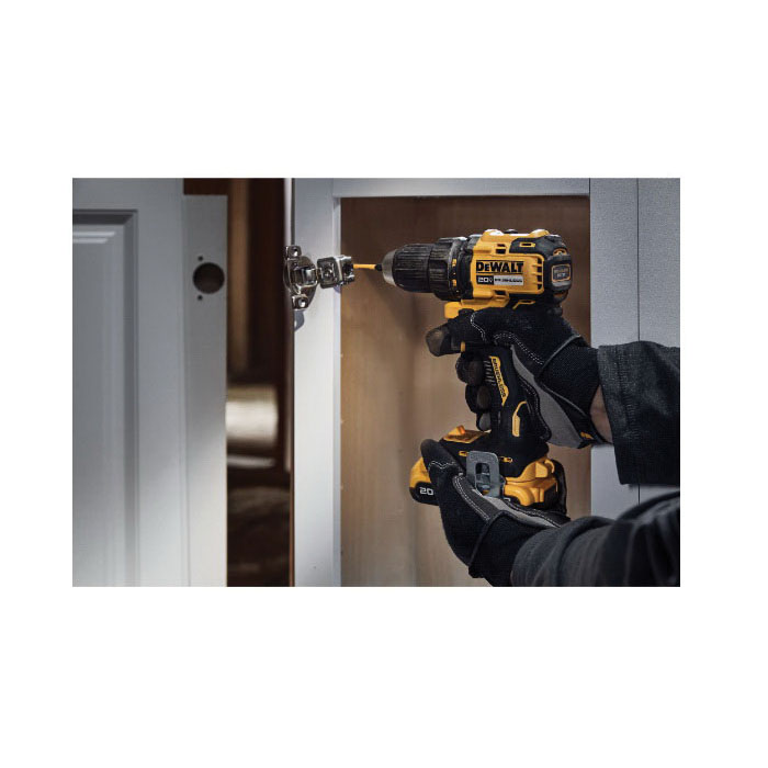 DEWALT DCD793D1 Drill Driver Kit, Battery Included, 20 V, 2 Ah, 1/2 in Chuck, Keyless Chuck