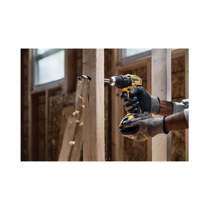 DEWALT DCD793D1 Drill Driver Kit, Battery Included, 20 V, 2 Ah, 1/2 in Chuck, Keyless Chuck