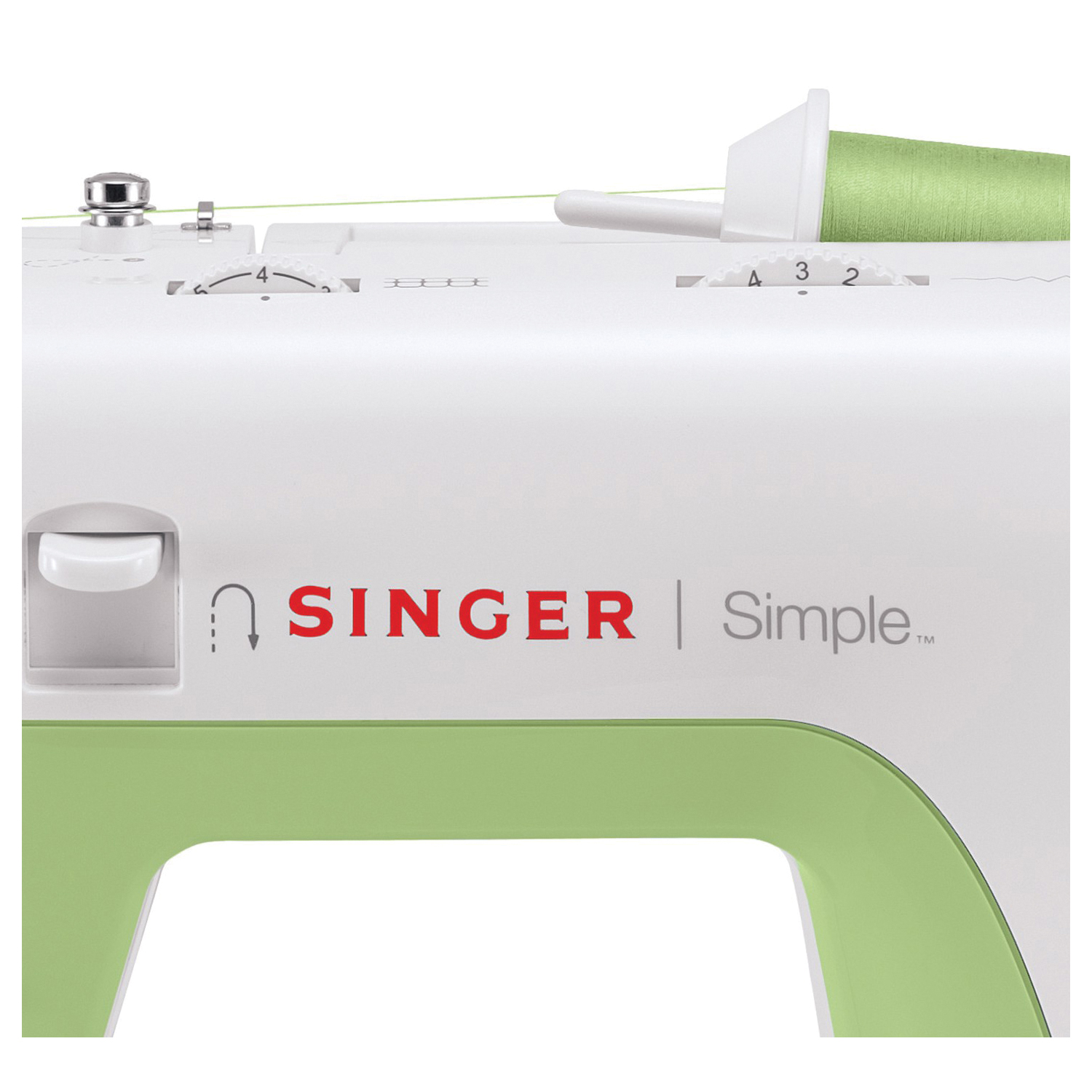 Singer Simple 3229 Sewing Machine, 29-Stitch Pattern, Metal/Polyethylene, Smoke Gray - 4