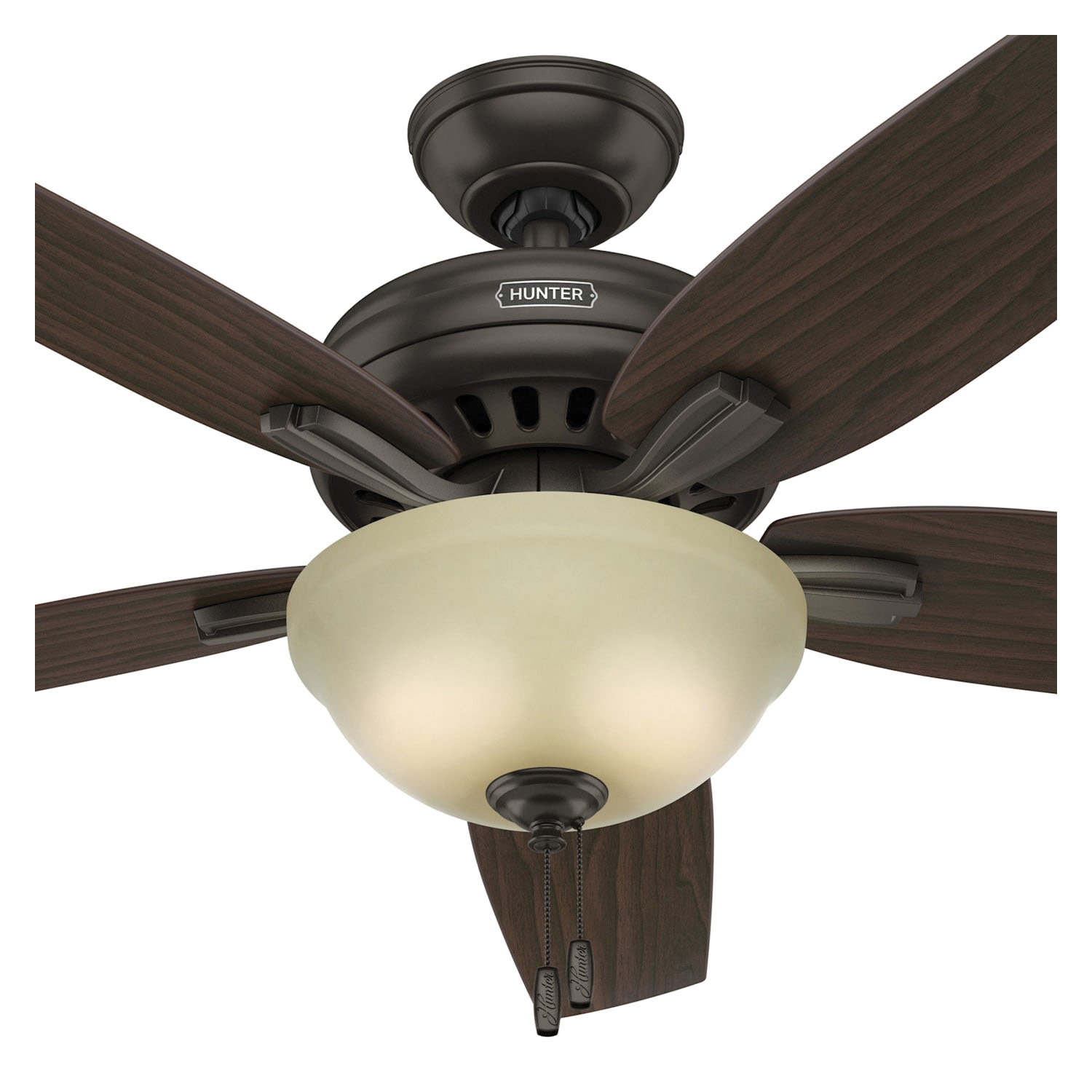 Hunter Newsome Series 53311 Ceiling Fan, 4424 cfm Air, 5-Blade, Premier Bronze Housing, 52 in Sweep - 2
