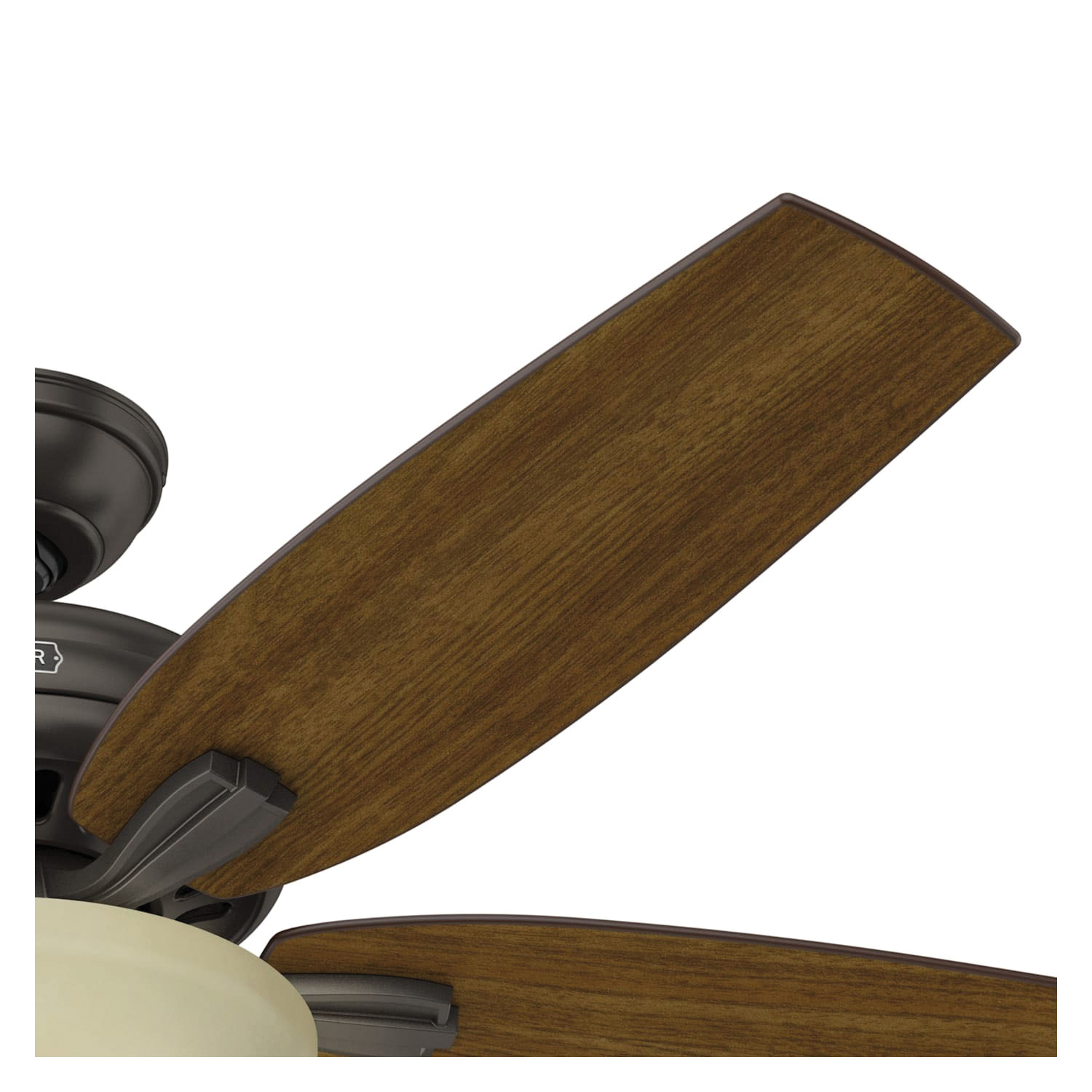 Hunter Newsome Series 53311 Ceiling Fan, 4424 cfm Air, 5-Blade, Premier Bronze Housing, 52 in Sweep - 4
