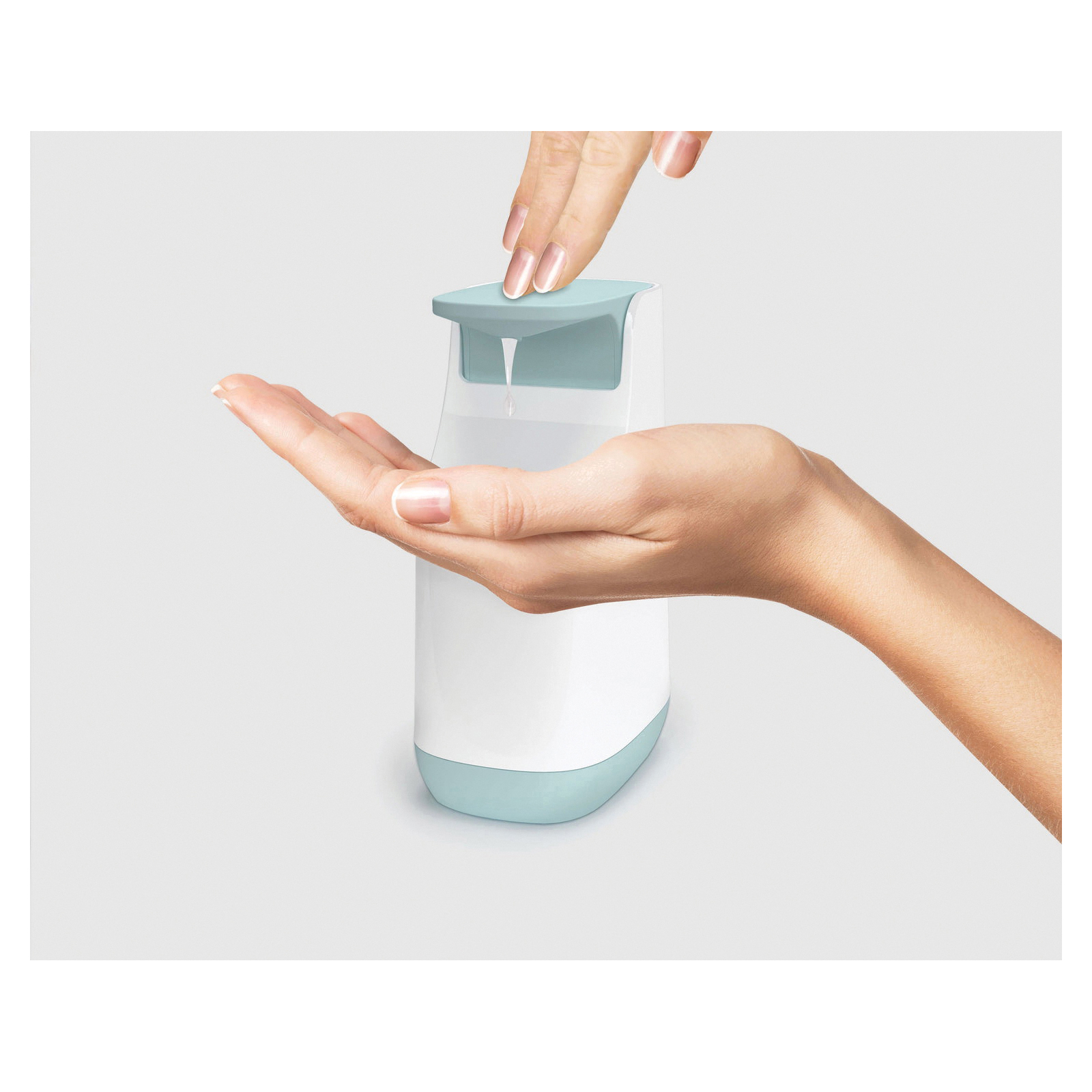 Joseph Joseph 70503 Compact Soap Pump, 12.3 fl-oz, Light Blue - 3