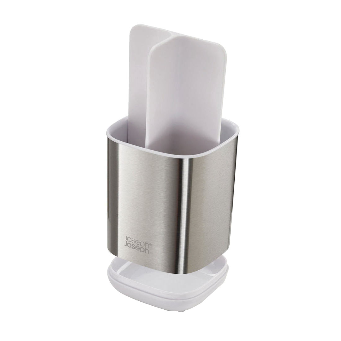 Joseph Joseph EasyStore 70530 Toothbrush Holder, Plastic/Steel, Stainless Steel - 3