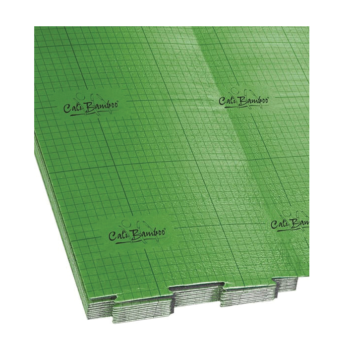 Cali Bamboo 1102002500 All-in-One Underlayment, 100 sq-ft Coverage Area, 26 ft L, 3.85 ft W, 1.5 mm Thick, Green - 1