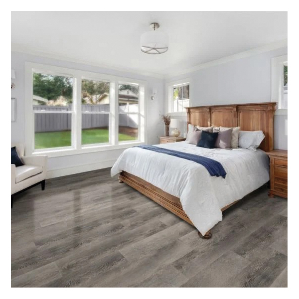 Cali 7902500500 Plank Flooring, 70-7/8 in L, 9 in W, Beveled Edge, Vinyl, Oceanic Oak - 3