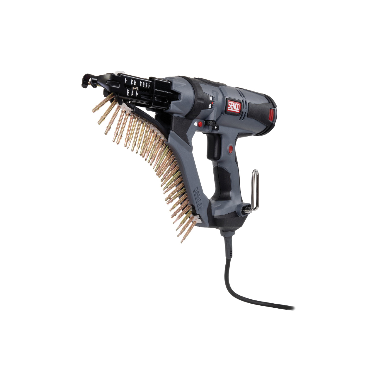 Senco 10F0001N Auto-Feed Screwdriver, 0.04 A, 1/4 in Chuck, Keyless Chuck, 2500 rpm Speed, 10 ft L Cord - 3