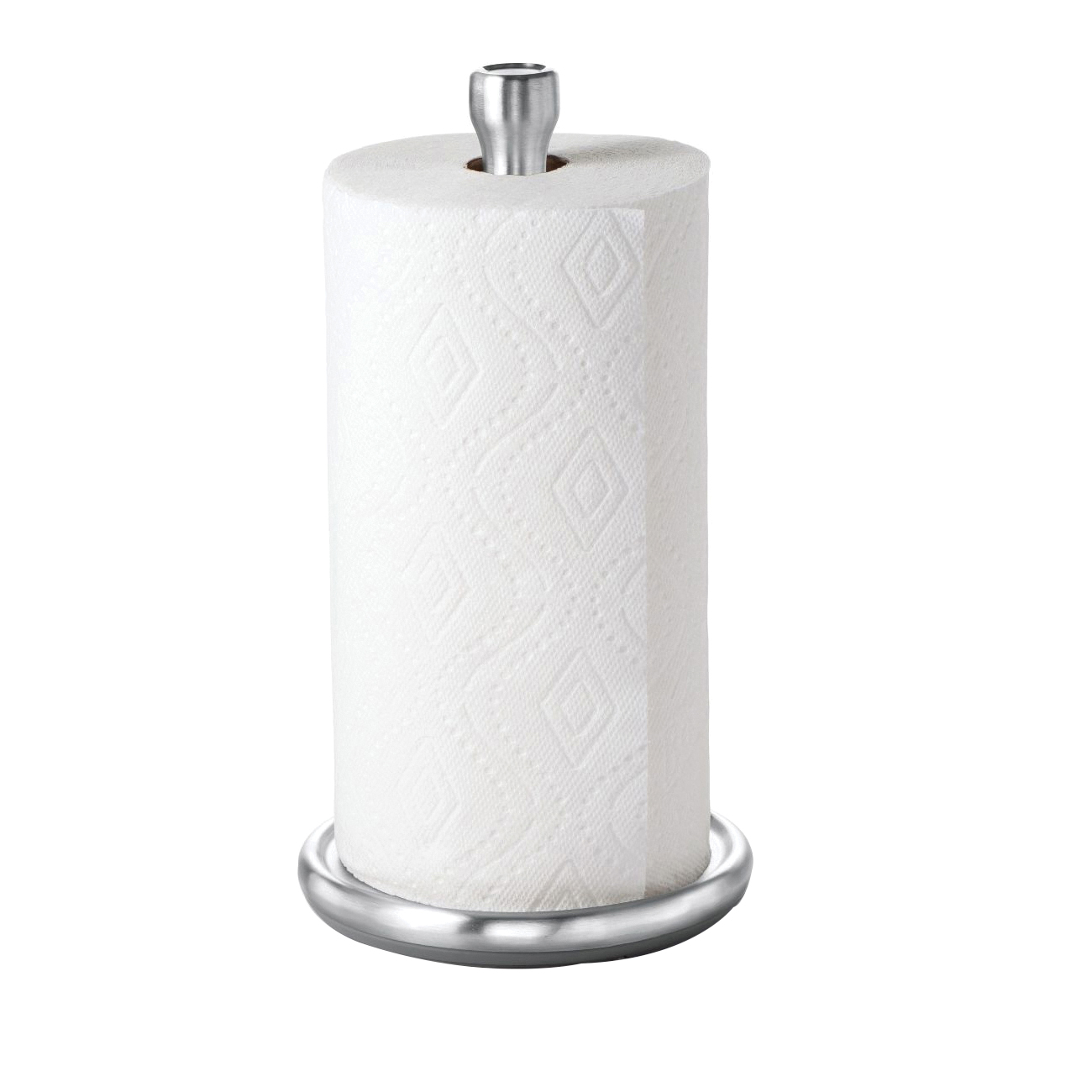 13245000 Paper Towel Holder, Stainless Steel, Silver