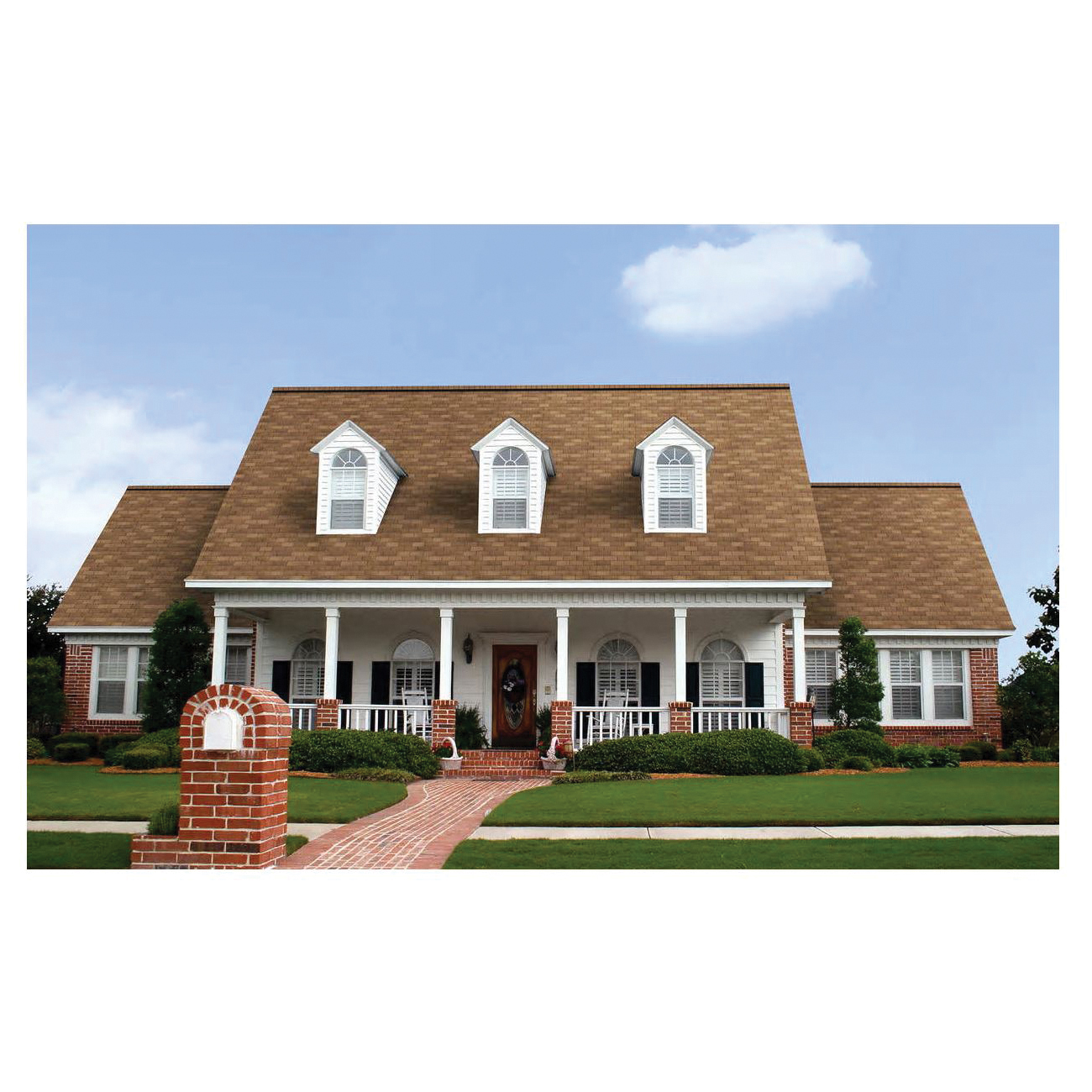 Owens Corning Supreme 25SARADT 3-Tab Roof Shingle, 36 in L, 12 in W, Asphalt, Desert Tan - 2