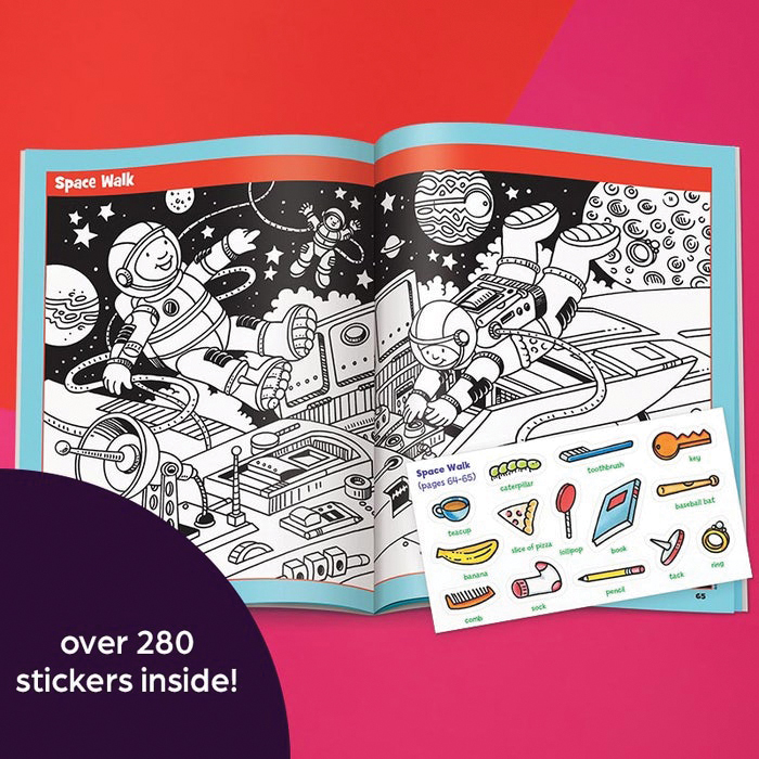 Highlights Hidden Pictures Series A1764 Adventure Sticker Puzzle Book, 3 to 6 years - 3