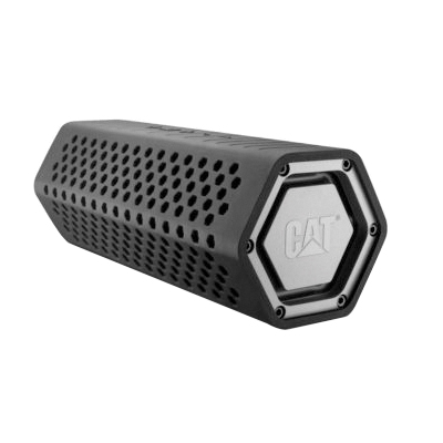 CAT CAT-BT-SPK Portable Rugged Worksite Speaker, Bluetooth, Wireless, Includes: Charging and Aux Cable