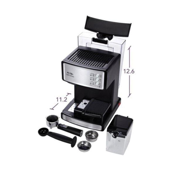 BVMCECMP1000RB Cafe Barista, Stainless Steel