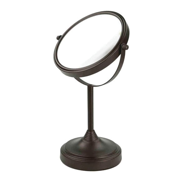Home Basics Elizabeth CM41279 Cosmetic Mirror, Double Sided, Steel - 3