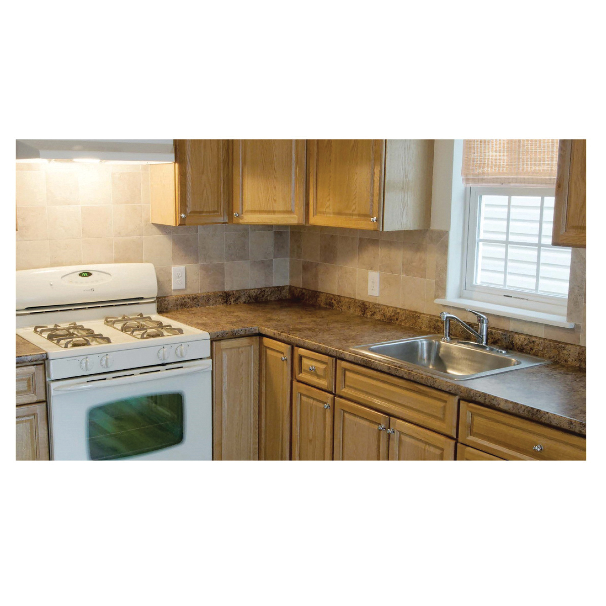 Forevermark Cabinetry CYOF-DB12-3 Base Cabinet, 12 in OAW, 24 in OAD, 34-1/2 in OAH, Plywood, Country Oak Classic - 2