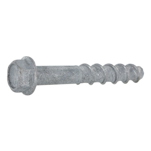 372248 Screw Bolt Anchor, 3/4 in Dia, 6 in L, Steel, Galvanized