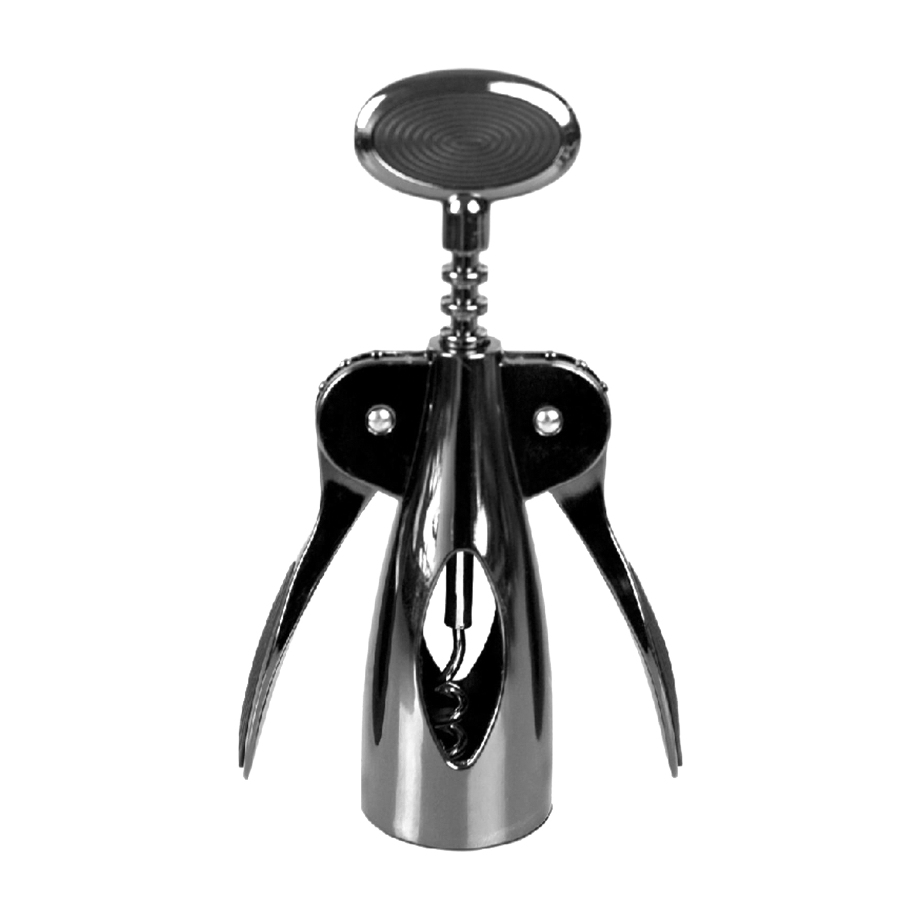 Home Basics Nova KT41611 Wing Cork Screw, Steel, Black Onyx, Zinc-Plated - 5