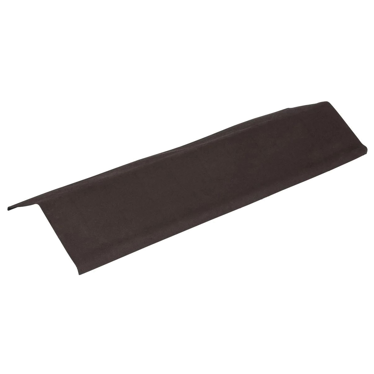 Ondura Premium Series RIDGE CAP BRW Ridge Cap Shingle, 39-1/2 in L, 16 in W, Brown - 1