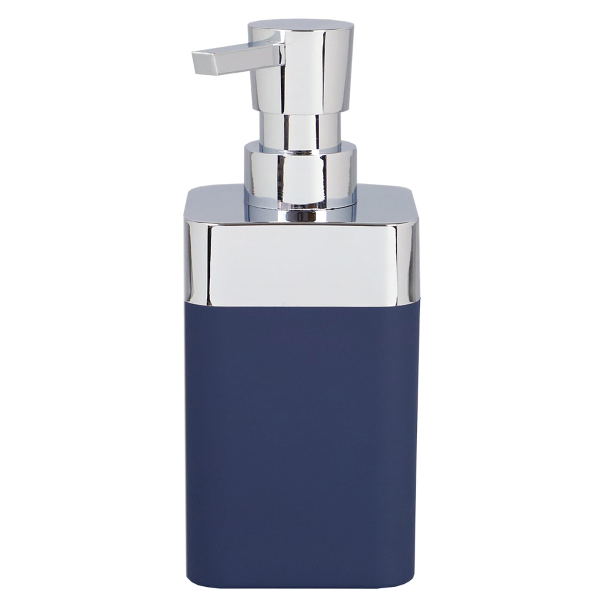 Home Basics SKYLAR Series SD35004 Soap/Lotion Dispenser, 10 oz, ABS Plastic, Navy - 2